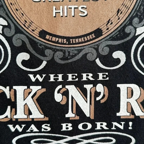 Sun Records Shirt Mens Large Black Unisex Rockabilly Memphis Rock N Roll Music - Picture 8 of 10